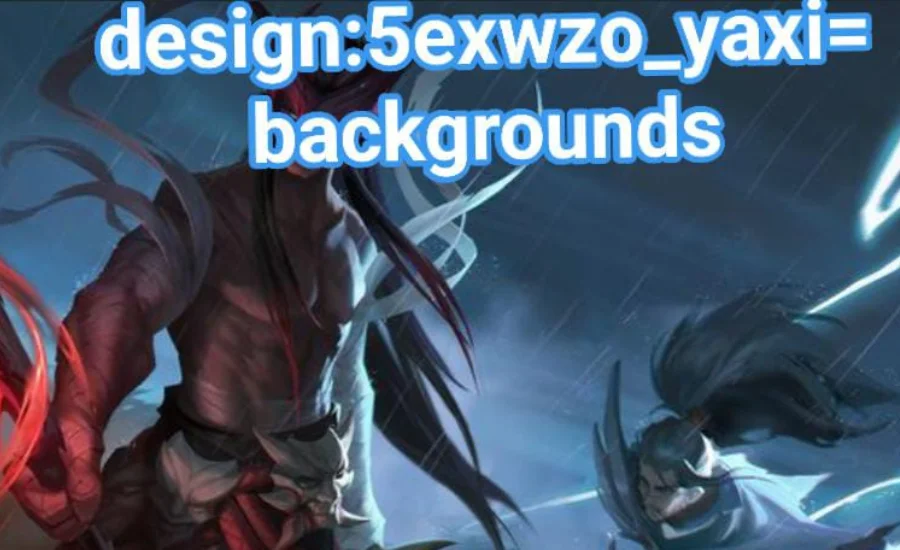 Design:5exwzo_yaxi= background