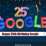 What Is Googles 25e verjaardag? What Happed At That Day