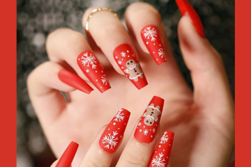 Acrylic:um66km109vq= christmas nails