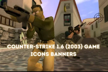 Counter-Strike 1.6 (2003) Game icons banners